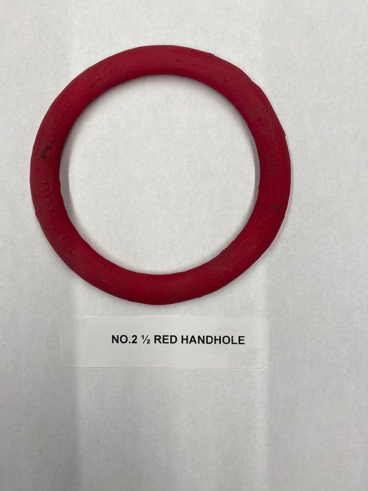 Dunlop No. 2 1/2 Red Rubber Handhole (DUN25RHH)