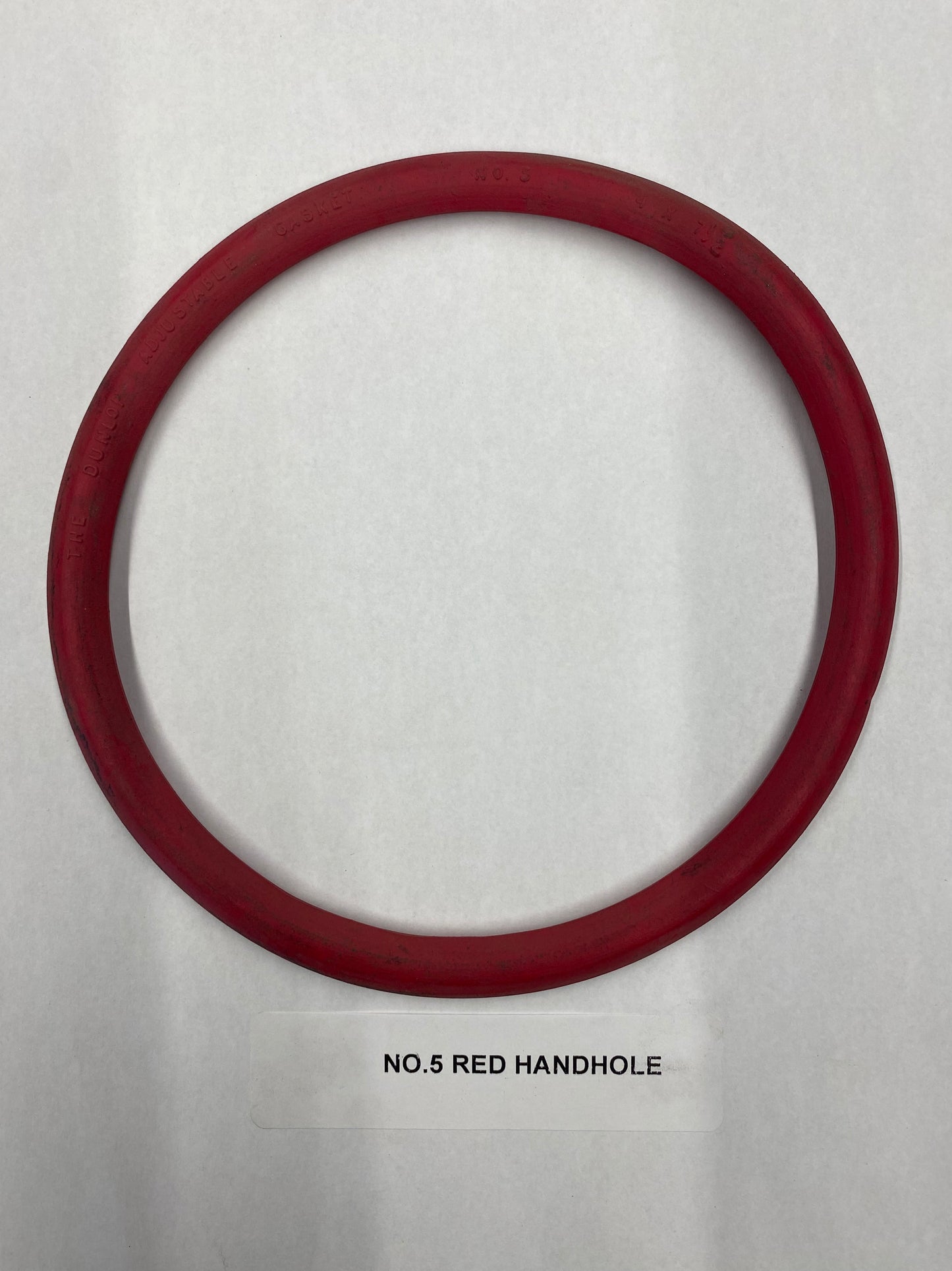 Dunlop No. 5 Red Rubber Handhole (DUN5RHH)