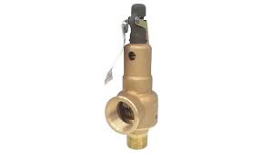 KUNKLE BRONZE SAFETY VALVE 6010DCM01-AM0150, 1/2" MNPT INLET X 3/4" FNPT SIDE OUTLET, BRONZE/BRASS SEAT, STEAM ASME SECTION I, 150 PSIG SET PRESSURE
