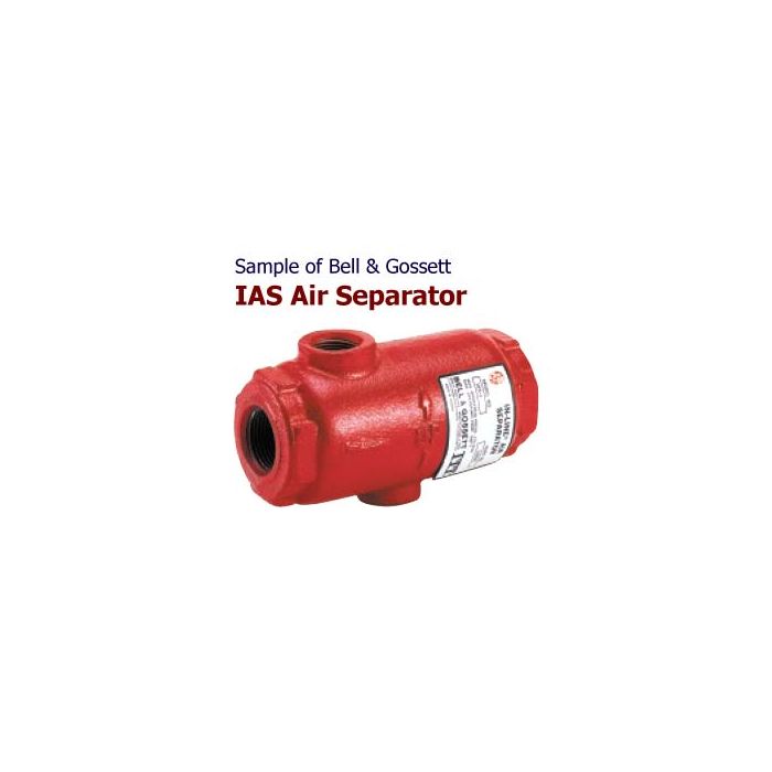Bell & Gossett (112118) IAS-1 In Line Air Separator