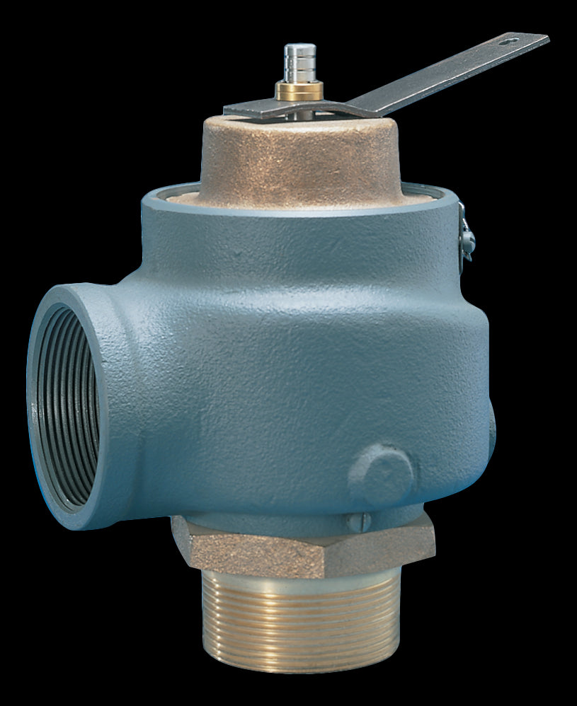 KUNKLE SAFETY VALVE 3"X 3" LOW PRESSURE STEAM BOILER SECTION IV SAFETY VALVE AT 15 PSI