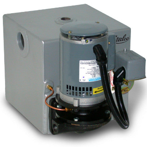 STERLCO 4028-G SIMPLEX CONDENSATE UNIT, 8 GALLON STEEL TANK, 1/3 HP ODP MOTOR