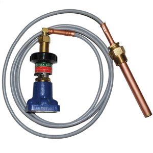 Spirax Sarco T-2 Temperature Pilot, Cast Iron, with 8 FT Capillary Tubing Temperature Range 260-320F #3265357