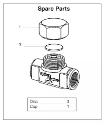Spirax Sarco 1" NPT TDC Thermo-Dynamic Steam Trap, Stainless Steel