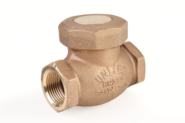 United Brass Works (198531) Lift Check Valve - 50TLS - 1 1/4” NPT