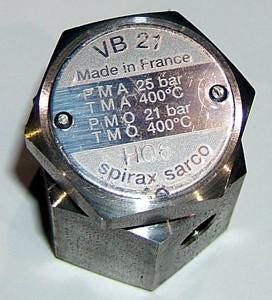 Spirax Sarco VB 21 1/2" NPT Vacuum Breaker Stainless Steel #0190192