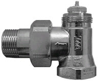 Thermostatic Radiator Valve Vertical Angle